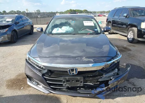 2021 Honda Accord Hybrid Touring из США, поврежденный, VIN 1HGCV3F92MA001514